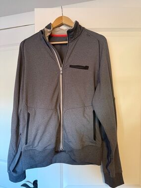 Gray Full-Zip Athletic Jacket from Lululemon
